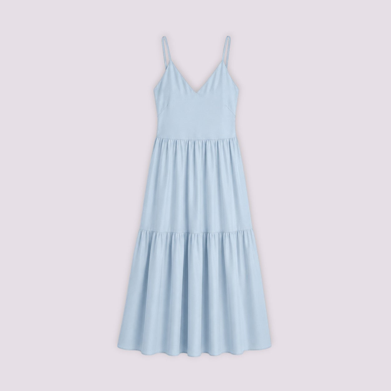 Robe Longue Bleu Ciel