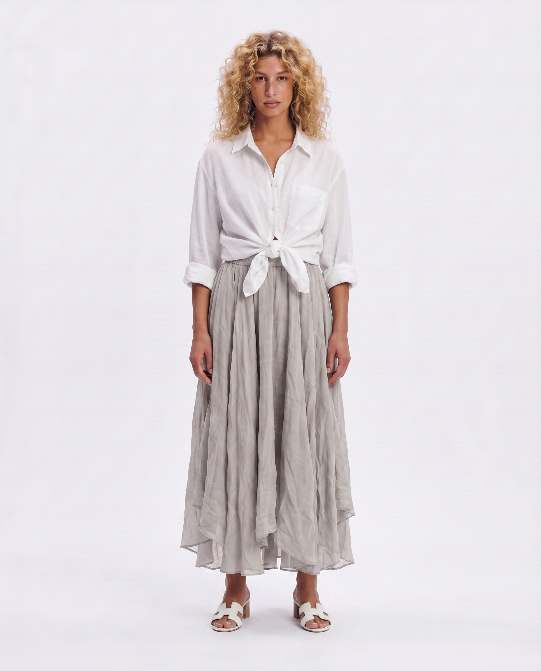 Jupe Midi Volume