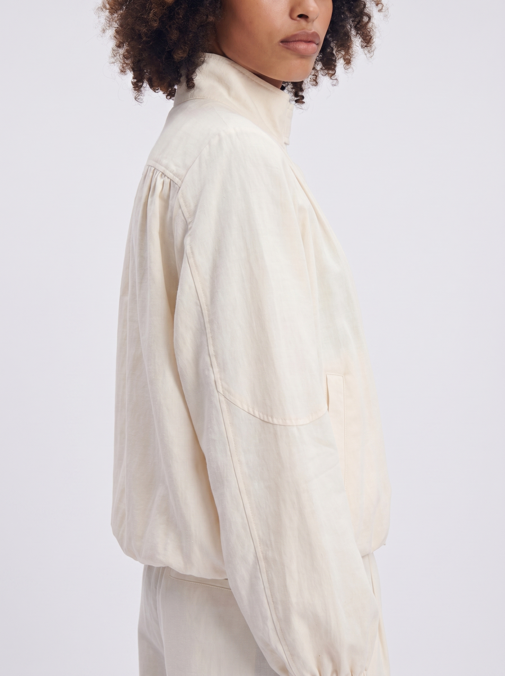 Blouson Col Montant